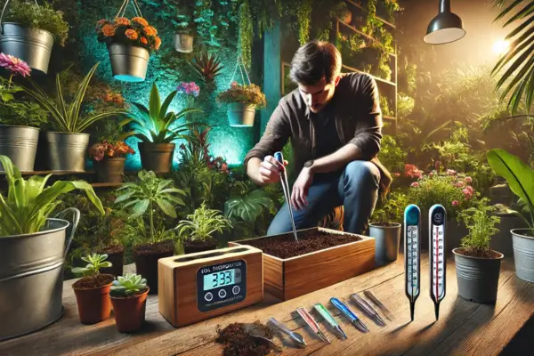 Como Usar um Termômetro de Solo para Monitorar a Temperatura de Suas Plantas.