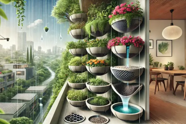 Formas de Drenagem Para Vasos Suspensos em Sacadas com Alta Incidência de Chuvas