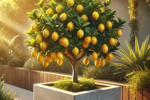 Orientações para Cultivar Limão Siciliano Anão em Vaso Retangular para Clima Quente