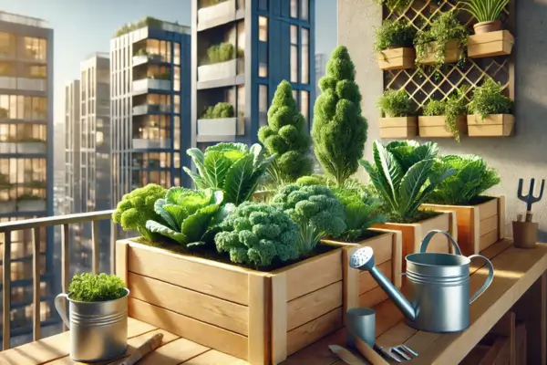 Criando uma Mini-Horta Urbana com Couve Manteiga e Garanta Colheitas Frequentes