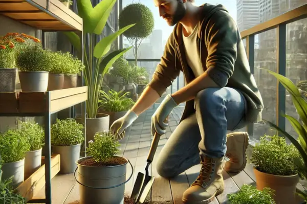 Como Usar Pá Pequena para Cuidar de Plantas em Pequenos Espaços como Varandas